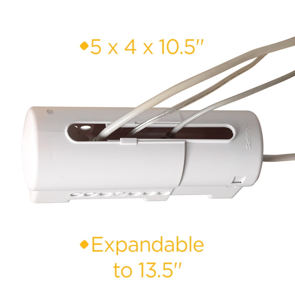Safety 1st Power Strip Cover White, 2 Pack