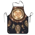 thumbnail image 5 of Uemuo Dreamcatcher With Mandala Printed Bib Apron, Adjustable , Water and Oil Resistant, Cooking Kitchen Chef Apron for Women Men, 5 of 5
