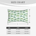 thumbnail image 4 of Naloa St. Patrick's Day rainbows Pillowcase, Cool Pillowcase, Lightweight, Breathable, Skin Friendly Pillowcase, Hidden Zipper (No pillow core)-20"x30", 4 of 6