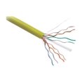 thumbnail image 1 of Axiom - Bulk cable - 1000 ft - CAT 5e - riser, solid - yellow, 1 of 9