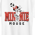 thumbnail image 3 of Disney - Minnie Name Soccer - Women's Short Sleeve Graphic T-Shirt, 3 of 5