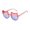 Rose Bleu, variante sur ZAXARRA Lunettes de Soleil UV400 pour Enfants Monture Chat Mignon Lunettes de Soleil de Plage Extérieures
