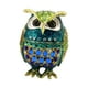 thumbnail image 3 of Joyero para decoración del hogar, regalos, organizador, estuche de almacenamiento, figura de animal portátil Azul, 3 of 9