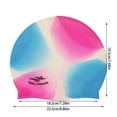 3PCS Swimming Cap Silicone Swimming Cap For Adults And Children