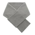 thumbnail image 2 of ZQUUVOU Unisex Classic Brushed Scarf Plush Warm Lining for Men and Women Soft Fall Winter Thermal Accessory Gift Gray, 2 of 5
