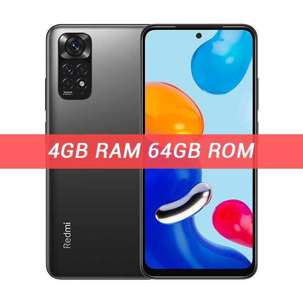 Versión global Xiaomi Redmi Note 11 4GB RAM 64GB ROM / 6GB RAM 128GB ROM Teléfono móvil Snapdragon 680 33W Pro Carga rápida Tan Jianjun unisex