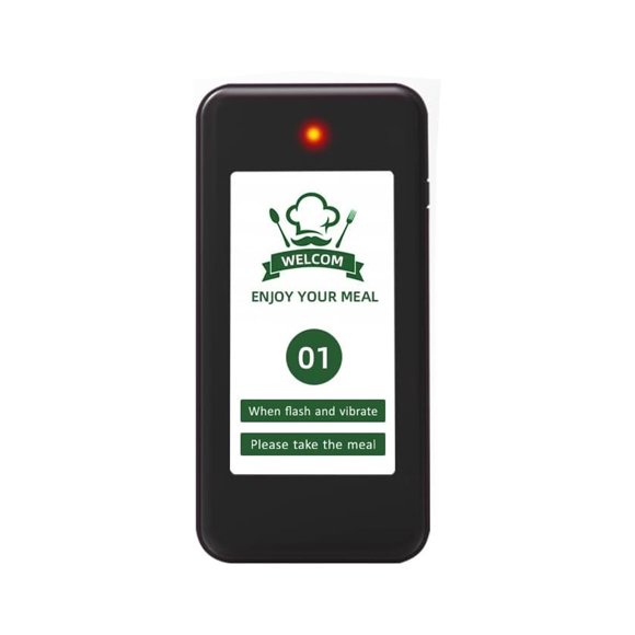 Buscapersonas inalámbrico recargable SavvyMate para restaurante