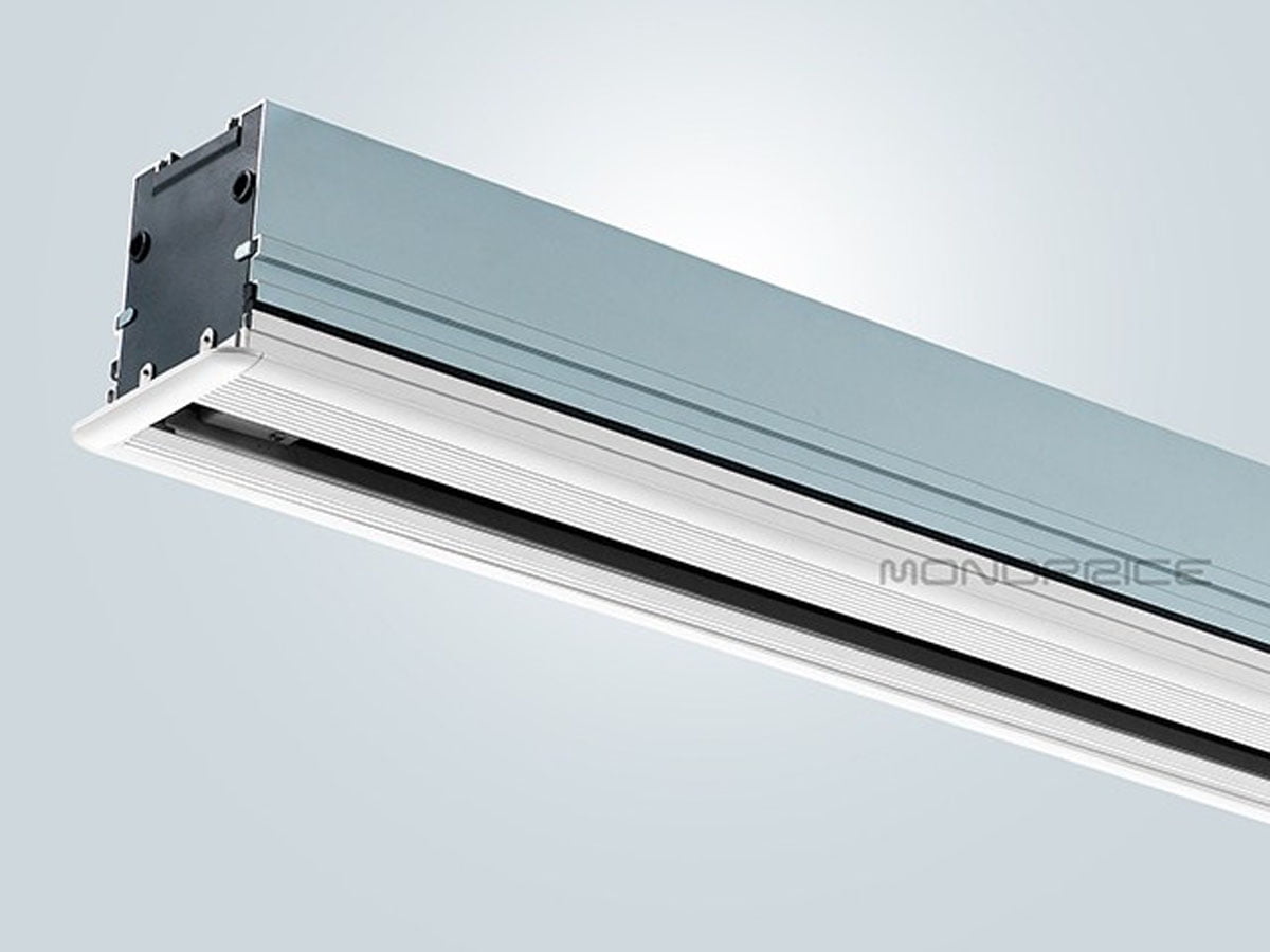 Monoprice Ceiling Recessed Motorized Projection Screen Matte