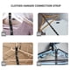 thumbnail image 4 of GOOHOCHY 30 tiras de plástico para perchas, conectores para perchas, conectores para perchas., 4 of 8