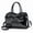 Black, variant on Crocodile Embossed Tote Bag for Women Bow Design Top Handle Zip Closure Satchel Tote Evening Party Crossbody Purse