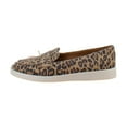 thumbnail image 2 of Naturalizer Karis Women's Loafers & Slip-Ons Light Tan Leopard Suede Size 6 W, 2 of 8
