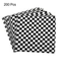 thumbnail image 3 of 100 Pcs Feuilles de Papier Ciré à Motif à Carreaux Carrés 7 Pouces x 7 Pouces, Bleu, 3 of 7
