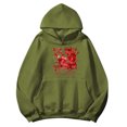 thumbnail image 4 of WILLBEST Sweat à Capuche Imprimé pour Femmes Manches Longues Décontracté Automne Hiver Pull avec Capuche Oui Je Suis Encore Froid, 4 of 4