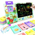 thumbnail image 1 of Toys for Boy 3 4 5 6 Years Old Talking Flash Cards & Writing Tablet 2-in-1 Kids Toddler Toys with 224 Sight Words Drawing Learning Educational Toys Gifts Sensory for Boys and Girls  Dinos, 1 of 8