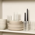 thumbnail image 6 of Stone Lain Dua 32-Piece Dinnerware Set, Stoneware, Borosilicate Glass, Service for 8, White, 6 of 6