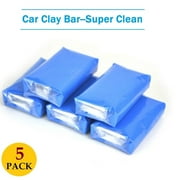 5pcs/Lot Clay Bar Kit Blue Magic Car Truck Clean Clay Bar Auto Detailing Cleaner Car Washer Magic Cleaning Tool