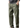 thumbnail image 3 of DayScoop Denim Pants for Men Fashion Jeans Summer Light Blue Ripped Zipper Wash Elastic Outdoors Pocket Trousers, 3 of 6