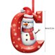 thumbnail image 3 of Decoraciones de Halloween, 26 letras, decoración para árbol de Navidad, colgante, adornos para árbol de Navidad, adornos navideños personalizados, decoración navideña, decoración colgante para árbol d, 3 of 5