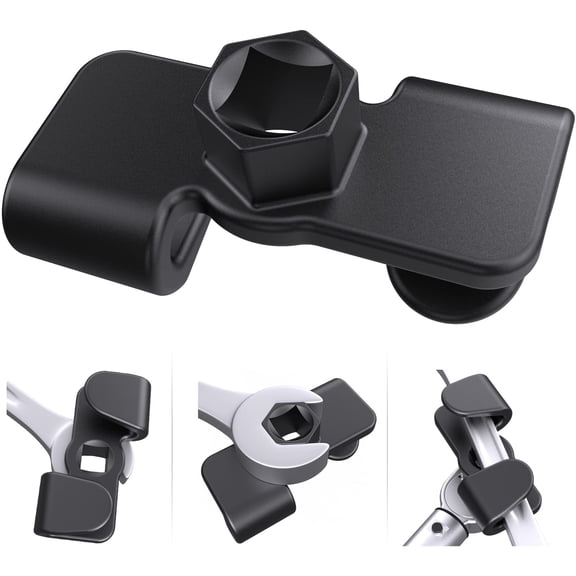 Wrench Extender for 1/2 Inch Drive Breaker Bars/21 mm Hex Drive, Universal Wrench Extension Tool Adaptor for Cheater Bar, Extend Wrenches Tool to Leverage over Stubborn Nuts, Bolts