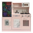 thumbnail image 1 of Cocina Juguete Rosa Niñas Infantil Madera Moderna Accesorios, 1 of 5