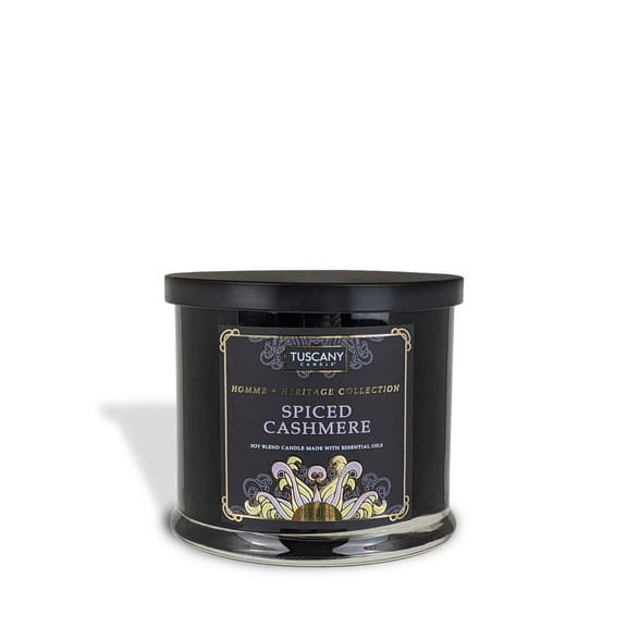 Spiced Cashmere Scented Jar Candle (15 oz) – Homme Heritage Collection