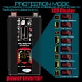 thumbnail image 4 of Inversor de coche de 6000W CC 12V a CA 110V 220V Inversor de corriente inteligente Pantalla LCD Sywqhk Accesorios para autos y motos, 4 of 9