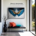 thumbnail image 3 of Cuadro Decorativo Marco Flotante Vuelo Celestial 90x60 Canvas Revolution Marco Blanco, 3 of 3