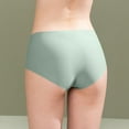 thumbnail image 4 of AherBiu Women Seamless Underwear No Show High Waisted Everyday Briefs Breathable Soft Stretch Ladies Panties, 4 of 4