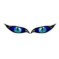 thumbnail image 1 of 2PCS Car Stickers Evil Eye Zombie Style Sunproof Waterproof Decal for Rearview Mirror 5*2in, 1 of 7