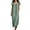 A Mint Green, variant on Nmnitkp Women's Ruffle V Neck Maxi Dress, Flutter Sleeveless Loose Linen Blend Dress with Pockets, Casual Summer Dress for Beach Vacation & Daily Wear Gray,S