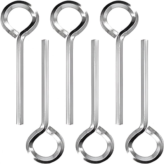 FACEGA 6 pcs Standard Hex Key Metal Hex Key Metal Hex Wrench Hex Door Key for Exit Devices