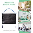 thumbnail image 2 of DIY marcos de fotos cartel colgador pared diamante pintura madera foto marco decoración Hugtrwg Para estrenar, 2 of 6
