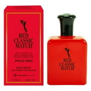 ParfumsBelcam Red Classic Match Eau de Toilette, Cologne for Men, 2.5 fluid ounce