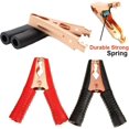 thumbnail image 3 of 2 Pcs 30A Alligator Clips Alligator Clips 12V 24V Jumper Wire for Car Battery Charger 1m, 3 of 5