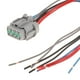 thumbnail image 3 of Conector de faro de coche arnés de cola de cerdo de 8 vías para kusrkot mazo de cables cable del faro, 3 of 5