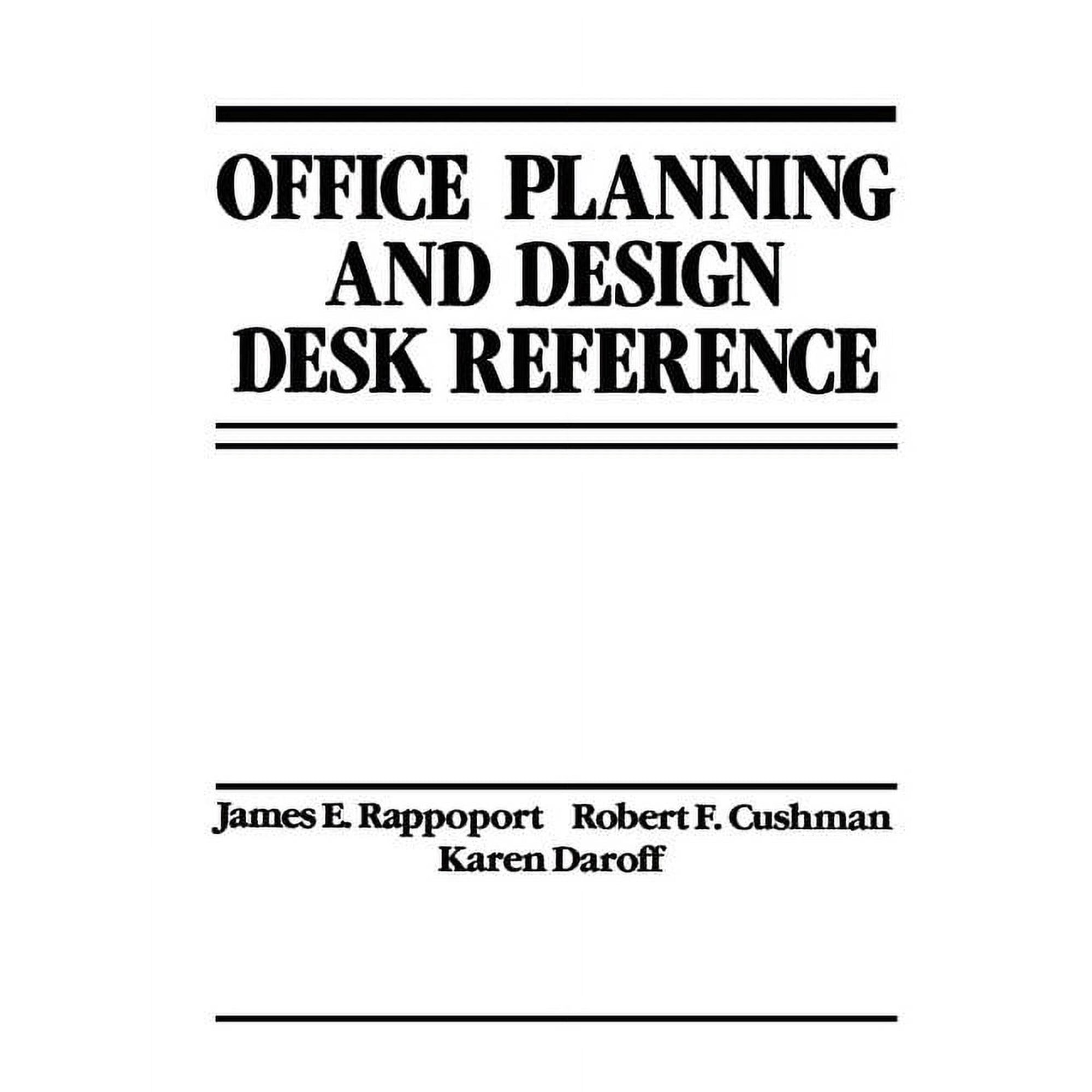 Office Planning and Design Desk Reference (Paperback)
