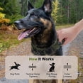 thumbnail image 6 of Unique Bargains Dog Collar Waterproof Tactical Dog Collar with Control Handle and Zinc Alloy Buckle Dog Collar for AirTag Medium Large Dog Medium Army Green (Includes Screwdriver Accessories), 6 of 6