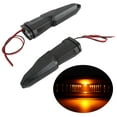 thumbnail image 4 of Turn Signal Light Turn Signal Lamp Turn Signal Indicator 2pcs 12V LED Turn Signal Light Amber Color Fit For Kawasaki Z250 Z800 Z900 Z900RS Z1000, 4 of 8