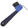 thumbnail image 1 of Deluxe Grip Hoof Pick Rubber Hoof Pick with Brush Horse Grooming Tools (Random Color), 1 of 2