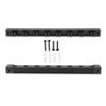thumbnail image 5 of Wooden Pool Rod Holder Wall Mounted Black with 8 Cue Clips Sturdy Accessory with Screws for Pool Bars, Clubs, and Billiard Players, 5 of 8