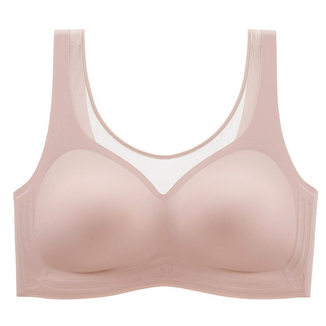Timegard Bras for Women No Underwire Semaless Back Smoothing Full Coverage Comfortable Sleep Bralette
