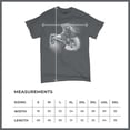 thumbnail image 7 of Flying Eagle Portrait T-shirt Soaring Patriotic Symbol of Freedom American Bird Wings Wildlife Nature Men's Tee, 7 of 7