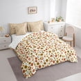 thumbnail image 3 of Homewish Cartoon Flowers Boy Girl Twin Bedding Sets 7-Piece,Spring Garden Floral Bedding Comforter Set Microfiber,Vintage Aesthetic Breathable Sheet Sets,Ultra Soft Home Decor,Reversible, 3 of 8