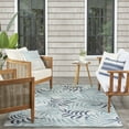 thumbnail image 2 of Nourison Garden Oasis Indoor-Outdoor Blue 8' x 10' Area Rug (8x10), 2 of 9