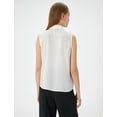 thumbnail image 2 of Buttoned Ruffle Neck Shirt, 2 of 6