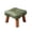 Green-C, variant on Hyknon Small Foot Stool Ottoman, Multiple Styles Faux Leather Wood Leg Foot Rest for Couch, Under Desk Pouf Footstool Footrest for Living Room Bedroom, Entryway Soft Padded Household Seating Stool