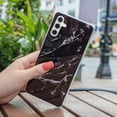 thumbnail image 5 of Allytech Marble Series Case for Samsung Galaxy A13(Not for 4G), Galaxy A13 5G 6.5" Cover 2022, Shock Absorption Bumper Soft TPU Women Girl Cover for Samsung A13 5G, Black Marble, 5 of 5
