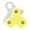 Fluorescent Yellow, variant on Universal Aluminum Alloy Diving Pulley Rope Retractor 250KG Max Loading Freediving Pulley Rope Reel Fluorescent Yellow (3.93 x 3.54 x 1.18 inches / 10.0 x 9.0 x 3.0 cm)