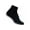Black, variant on 6PR  91% Men's Cotton Diabetic Ankle Quarter Socks