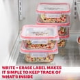 thumbnail image 4 of Set de recipientes Pyrex Freshlock para almacenamiento de alimentos, 4 tazas (paquete de 5), 4 of 5